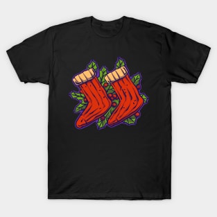 Christmas Sock T-Shirt